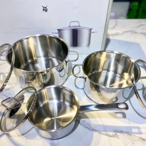 Bộ nồi từ 3 món WMF Astoria 0780036380