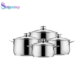 Bộ nồi từ 4 món WMF DIADEM PLUS 0730046040 Bộ nồi từ 4 món WMF DIADEM PLUS 0730046040