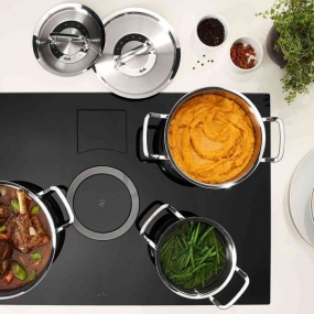 Bộ nồi từ Fissler 5 món OPC2 nắp inox