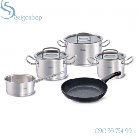 BỘ NỒI TỪ FISSLER 4 MÓN ORIGINAL PRO NẮP KÍNH KÈM CHẢO BỘ NỒI TỪ FISSLER 4 MÓN ORIGINAL PRO NẮP KÍNH KÈM CHẢO