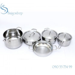 Bộ nồi từ Fivestar 5pcs