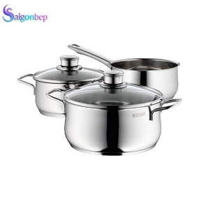 Bộ nồi WMF COOKWARE 3 món DIADEM PLUS 0730299990 Bộ nồi WMF COOKWARE 3 món DIADEM PLUS 0730299990