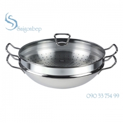 Bộ xửng hấp từ Fissler Wok 36 Nanjing Bộ xửng hấp từ Fissler Wok 36 Nanjing