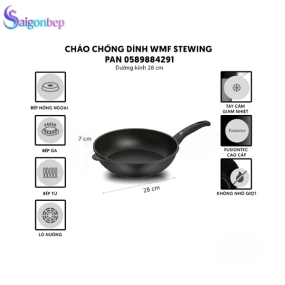 Chảo chống dính WMF Stewing Pan 28cm