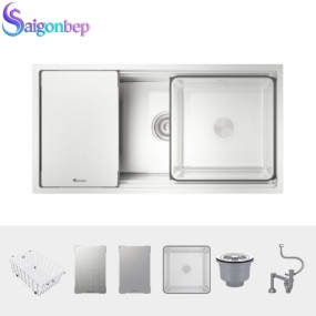 Chậu rửa bát chống xước Konox KN8644SU Dekor