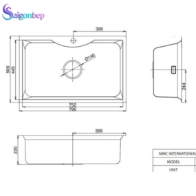 Chậu rửa bát Kluger KW8191FS – S79