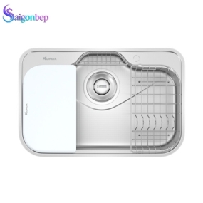 Chậu rửa bát 1 hố Konox TARI 7851SR/SM Full Chậu rửa bát 1 hố Konox TARI 7851SR/SM Full
