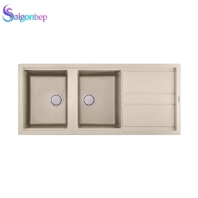 Chậu rửa chén Malloca BIANCO K-50062 Chậu rửa chén Malloca BIANCO K-50062