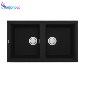 Chậu rửa chén Malloca NERO K-45040 Chậu rửa chén Malloca NERO K-45040