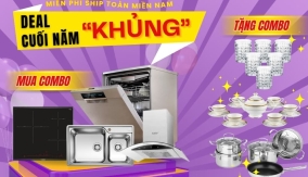 Sale đậm cuối năm - Chào Tết rộn ràng cùng Sài Gòn Bếp Sale đậm cuối năm - Chào Tết rộn ràng cùng Sài Gòn Bếp