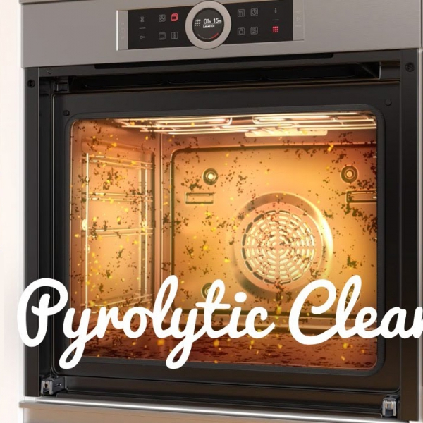 Công nghệ nhiệt phân Pyrolytic có ở lò nướng Bosch Series 8