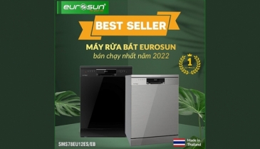 Đánh giá máy rửa bát Eurosun SMS78EU12ES