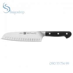 DAO ZWILLING PRO SANTOKU WITH HOLLOW EGDE