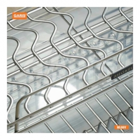 Giá bát đĩa nâng hạ nan quả trám Garis ML06.90V