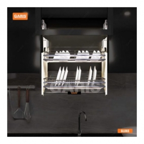 Giá bát đĩa nâng hạ nan vuông Garis GL0660E