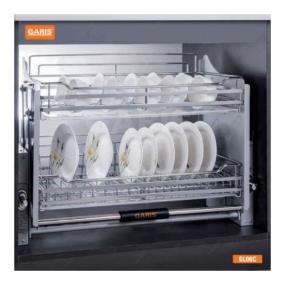 Giá bát đĩa nâng hạ nan vuông Garis GL06.80C