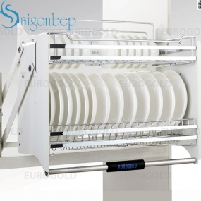 Giá nâng hạ chén đĩa inox mờ EIV170 Giá nâng hạ chén đĩa inox mờ EIV170