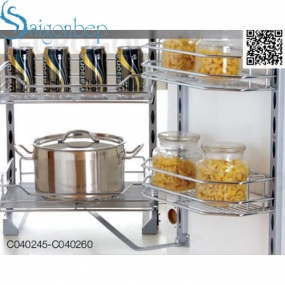 Hệ giá khô hai tầng cánh mở Eurogold CP040245