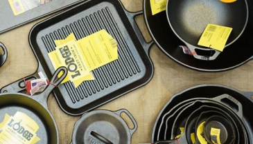 Khuyến mãi nồi gang chảo gang Lodge