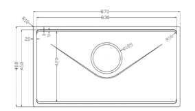 Kích thước chậu rửa bát Konox chi tiết và đầy đủ nhất