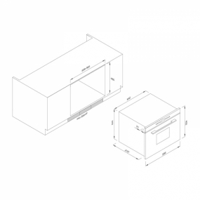 Lò nướng âm tủ Malloca MOV35-IX03