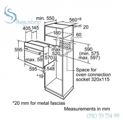 Lò nướng Bosch Hba43b450a