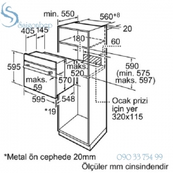 Lò nướng Bosch Hba73b530