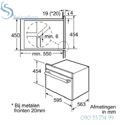 Lò nướng Bosch Hbc84e663