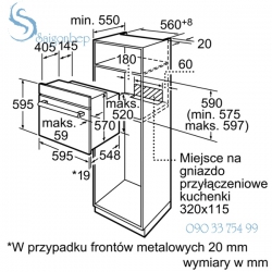 Lò nướng Bosch HBN231E2