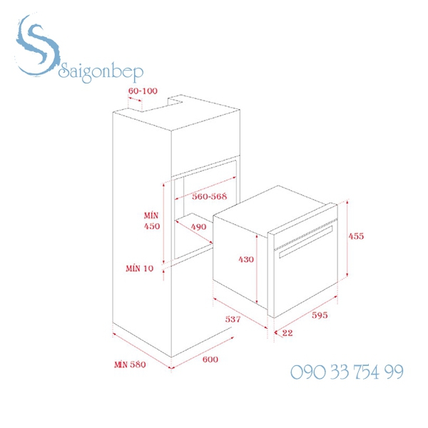 Lò nướng đa năng Teka HLC 847 C Lò nướng đa năng Teka HLC 847 C