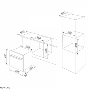 Lò nướng Malloca MOV-LX12 Lò nướng Malloca MOV-LX12