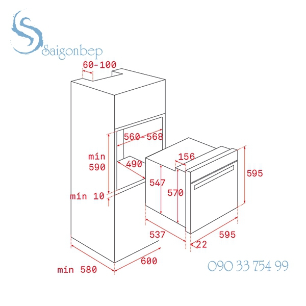 Lò nướng Teka HBB 605