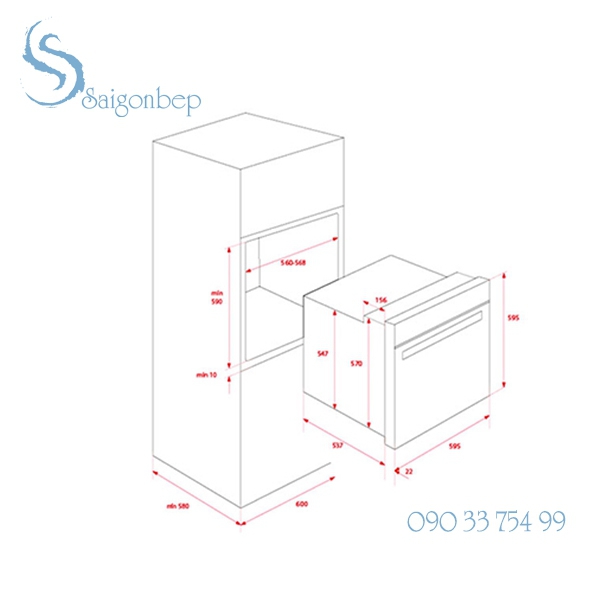 Lò nướng Teka HLB 860