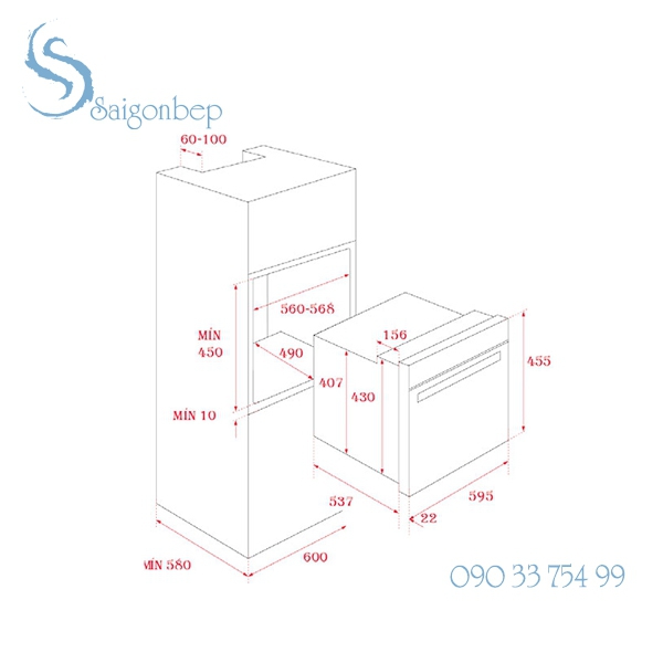 Lò nướng Teka HLC 840 Lò nướng Teka HLC 840