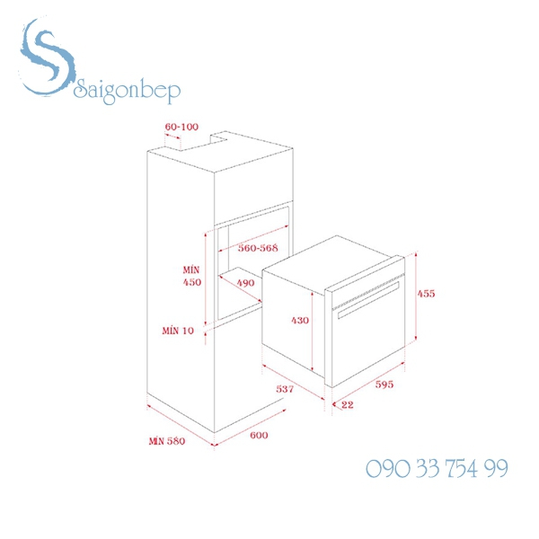 Lò nướng Teka MLC 844