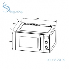 Lò vi sóng độc lập Hafele HW-F23B 538.31.270