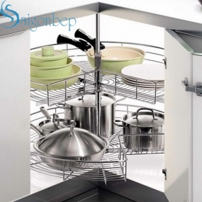 Mâm xoay nan inox tròn Eurogold TR270E