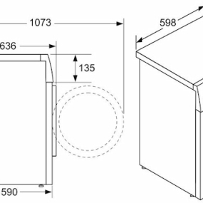 Máy giặt sấy Bosch WNA14400SG