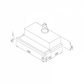 Máy hút mùi âm tủ Malloca H204.6