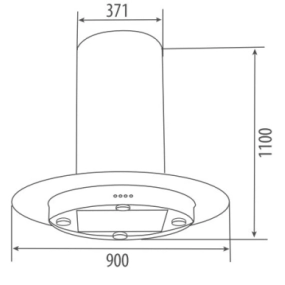Máy hút mùi Canzy CZ-890G