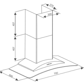 Máy hút mùi Canzy CZ-Deluxe 70
