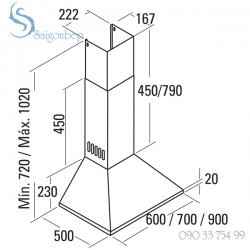 MÁY HÚT MÙI CATA OMEGA 60