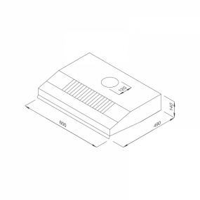 Máy hút mùi Malloca classic H342.6 NEW Máy hút mùi Malloca classic H342.6 NEW