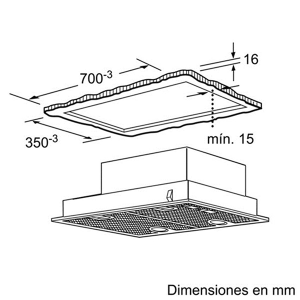Máy hút mùi Bosch DHL755B Máy hút mùi Bosch DHL755B