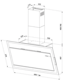 Máy hút mùi Eurosun EH-70CN78B