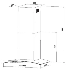 Máy hút mùi Eurosun EH-70K11E