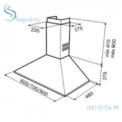 Máy hút mùi Teka DBB-90