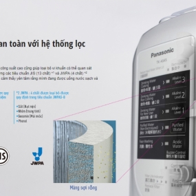 Máy lọc nước tạo ion kiềm Panasonic TK-AS45