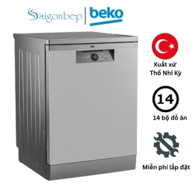 Máy rửa bát Beko BDFN26430X 14 bộ Thổ Nhĩ Kỳ