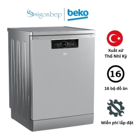 Máy rửa bát Beko BDFN36650XC 16 bộ Thổ Nhĩ Kỳ Máy rửa bát Beko BDFN36650XC 16 bộ Thổ Nhĩ Kỳ